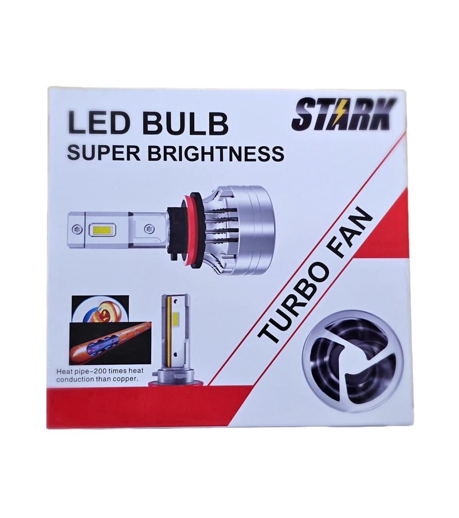 Bombilla LED STARK / H11 / 9,6-55 V / 10,000LM / CON CANBUS / BOSCH-4-D-3