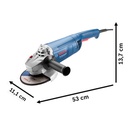 Amoladora 7&quot; BOSCH GWS 2200-180 / 2200 W BOSCH / VULCANO / BOSCH-8-A-1