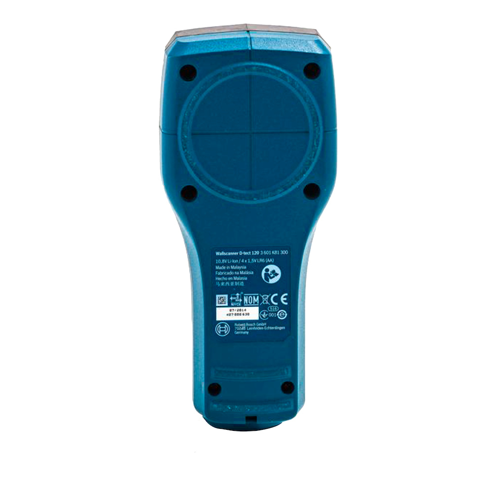 Detector De Materiales Bosch D-tect 120 C/pilas -pvc C/agua