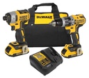 Combo Taladro DCD796+DCF887 / 2 Bateria 1 Cargador / 20 Volt / DEWALT-7-E-1-A