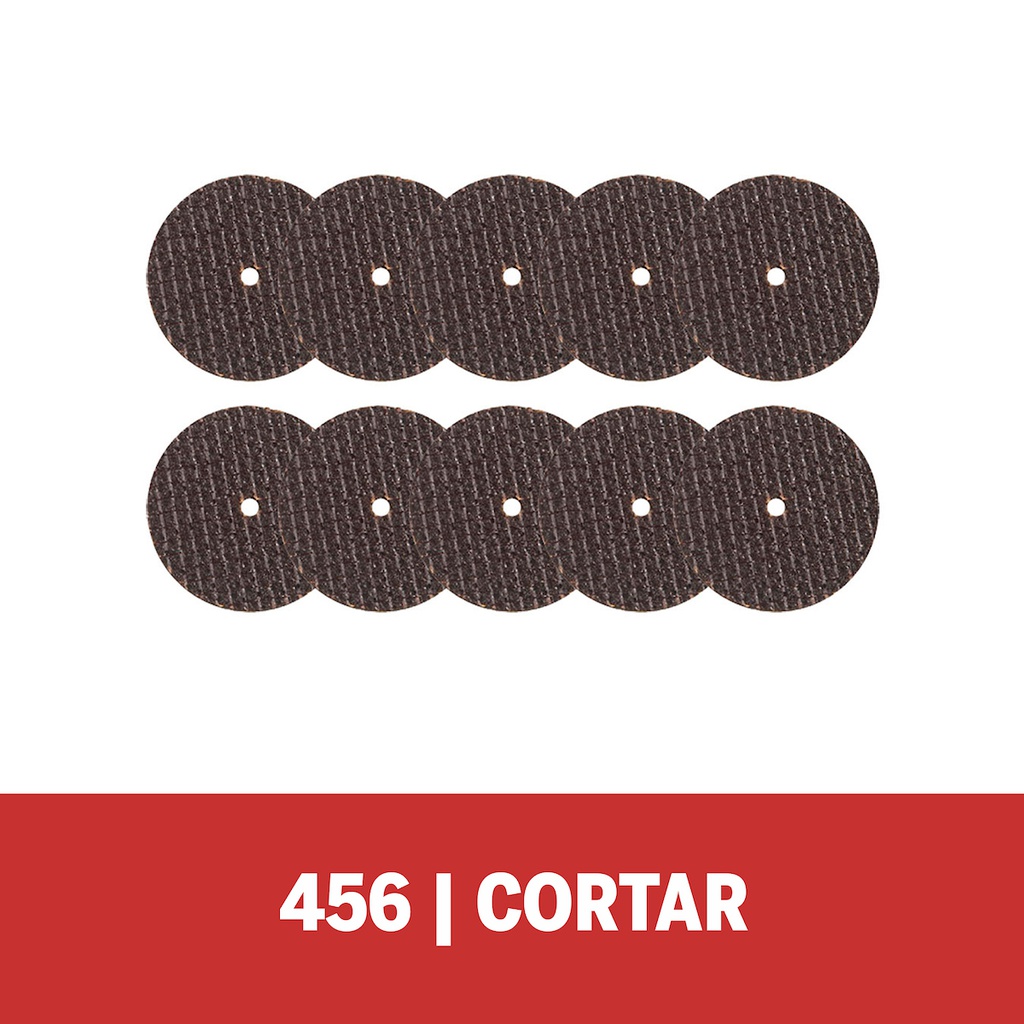 Ruedas Cortadoras 1 1/2&quot; / Kit 10 Unidades DR456 / BOSCH-