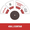 Ruedas Cortadoras 1 1/2&quot; / Kit 10 Unidades DR456 / BOSCH-