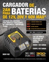 Cargador Bateria DEWALT 12V 20V LITHIUM-IO / 4 Amp HORA / DEWALT-