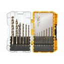 Kit de Brocas COBALTO de 3/16 a 3/8 Dewalt / 14 piezas / DEWALT-TABLA-ACC