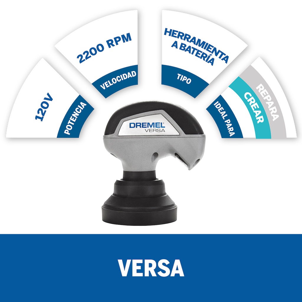 Versa Cleaner 3,6V 2.0 ah DREMEL / BOSCH- 7-D-1