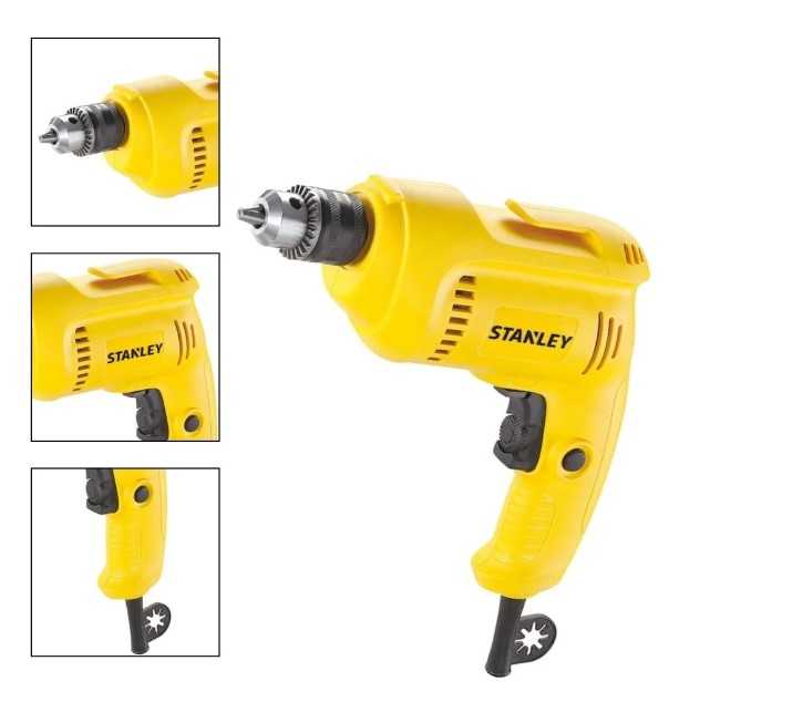 Taladro 3/8&quot; STANLEY STDR5510-B3 V/ Variable Reversible / DEWALT-6-E-1-A