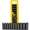 Juego / Dados / Impacto STANLEY 1/2 ( 10, 11, 12, 13, 14, 16, 17, 19, 21, 22 y 24 MM / DEWALT-