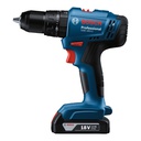 Taladro inalambrico 18V BOSCH GSB 183-LI + PERCUCION / 2- Bateria 1- Cargador / BOSCH-