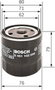 Filtro Aceite BOSCH PH966B / FORD Escort / HONDA FIT / BOSCH-