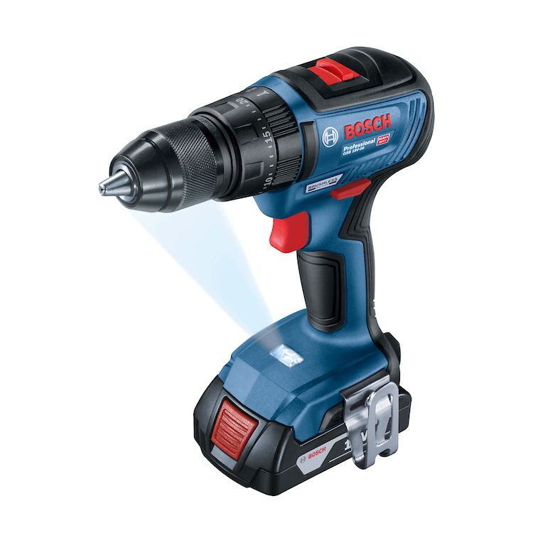 Taladro inalambrico 18 BOSCH Voltios GSB 18V-50 + PERCUCION / BOSCH-7-E-2