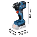 Combo Taladro GSB 185-LI + GDR 18V-200  / 2 Bateria 1 Cargador / 18 Volt / BOSCH-