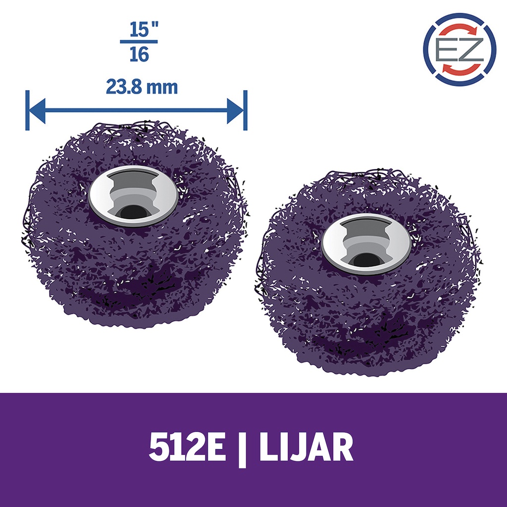 Disco abrasivo para pulir acabados DREMEL DR512E / BOSCH-