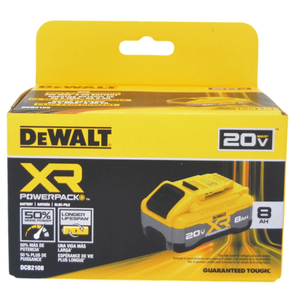 Bateria DEWALT 20 V Herramienta a Bateria 5 Ah / POWER STACK / DEWALT-