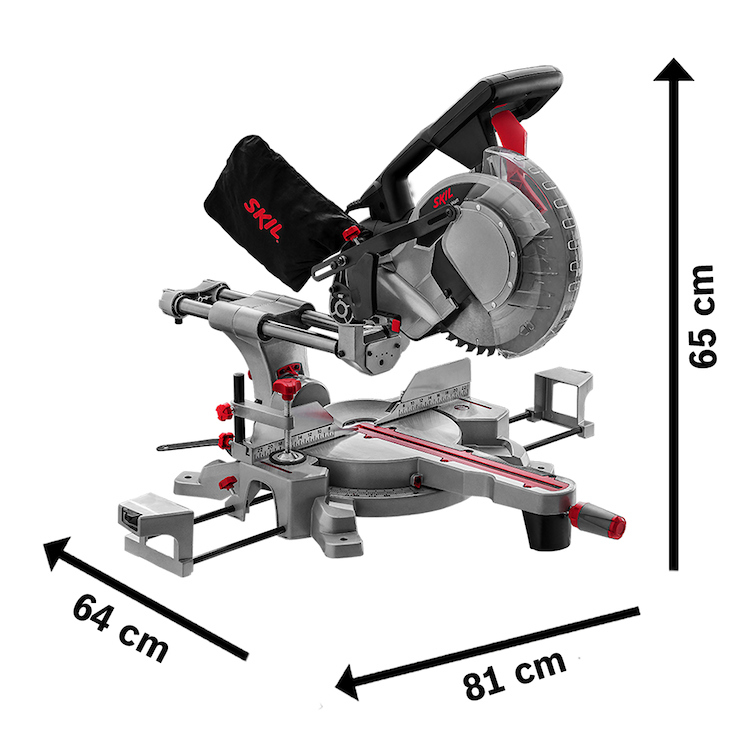 Sierra ingletadora SKIL 10&quot; 3311 (Con Carril) / BOSCH-