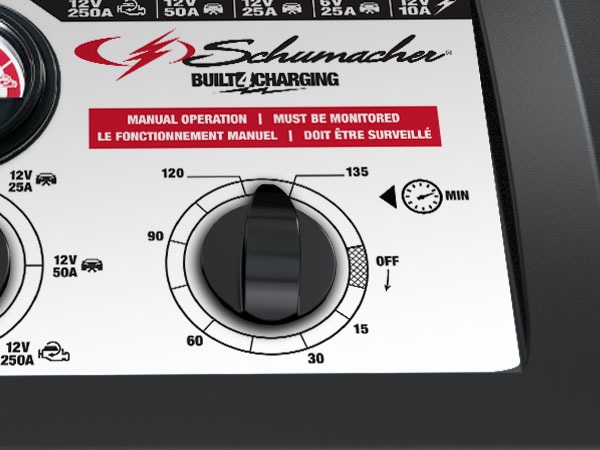 Cargador Bateria Carro / SCHUMACHER / Arrancador / 6 - 12 / 250A / BOSCH-