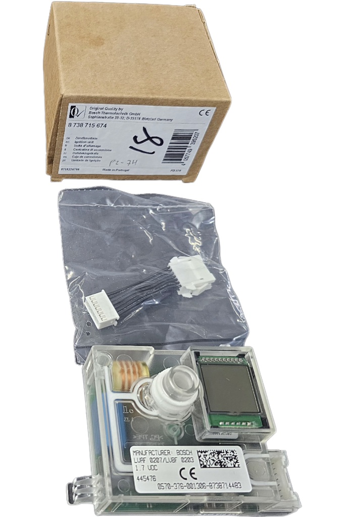 Caja de Conexiones Calentador 18 Litros / GWH 18-2 de Bateria / BOSCH-4-D-3-H