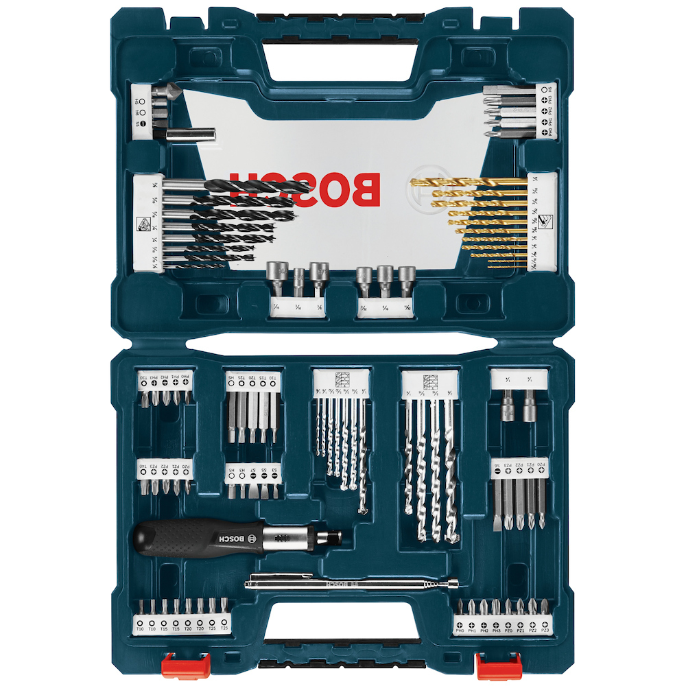 Set De Puntas Y Brocas Bosch Ms4091 91 Piezas 2610038619