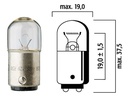 Bombilla Auxiliar Flosser 12V 21/5W = 7528 / 5229 P21/5W / BOSCH-