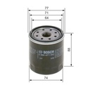 Filtro Aceite BOSCH PH3614 / FORD FIESTA 11- / MAZDA 3, 6, 04-12 / MAZDA CX5 / TOYOTA HILUX 04-15 / TACOMA / 4 RUNER / BOSCH-11-B-1