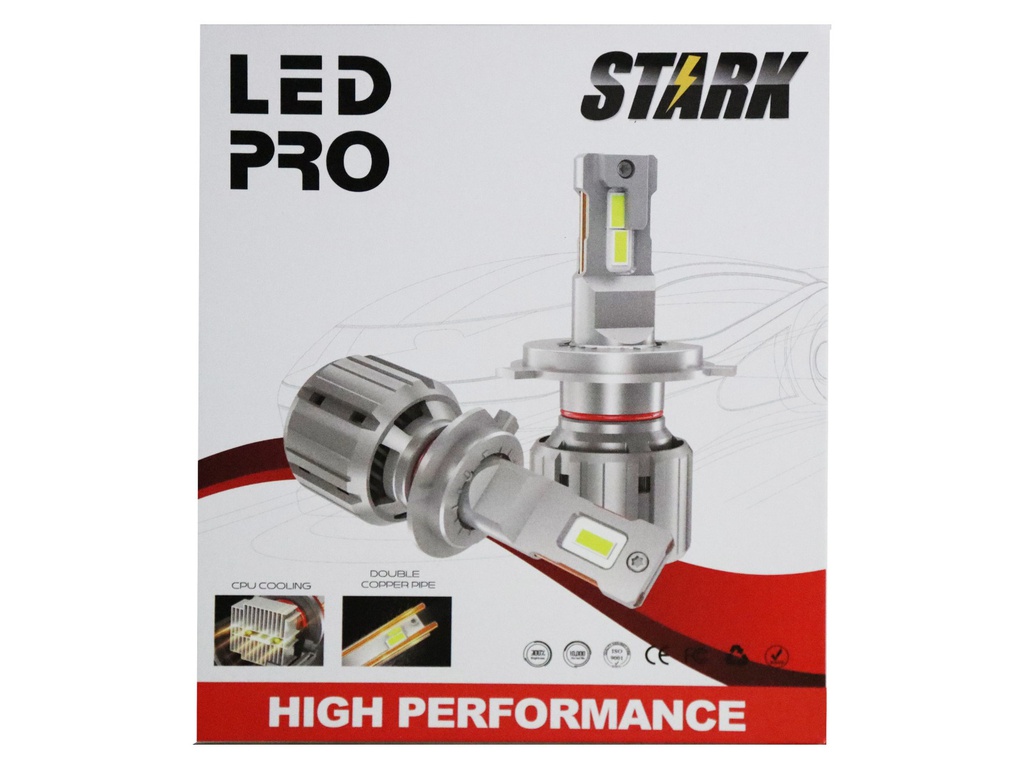 Bombilla LED STARK / H4 / 9,6-55 V / 12,000LM / CON CANBUS / BOSCH-
