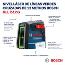 Nivel Laser GLL 2-12 G BOSCH / BOSCH-5-D-1-B