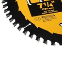 Disco Sierra Circular 7 1/4&quot; 60D DEWALT Corte Fino / DEWALT-Tabla-1