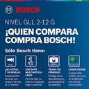 Nivel Laser GLL 2-12 G BOSCH / BOSCH-5-D-1-B