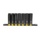 Juego / Dados / Impacto STANLEY 1/2 ( 10, 11, 12, 13, 14, 16, 17, 19, 21, 22 y 24 MM / DEWALT-