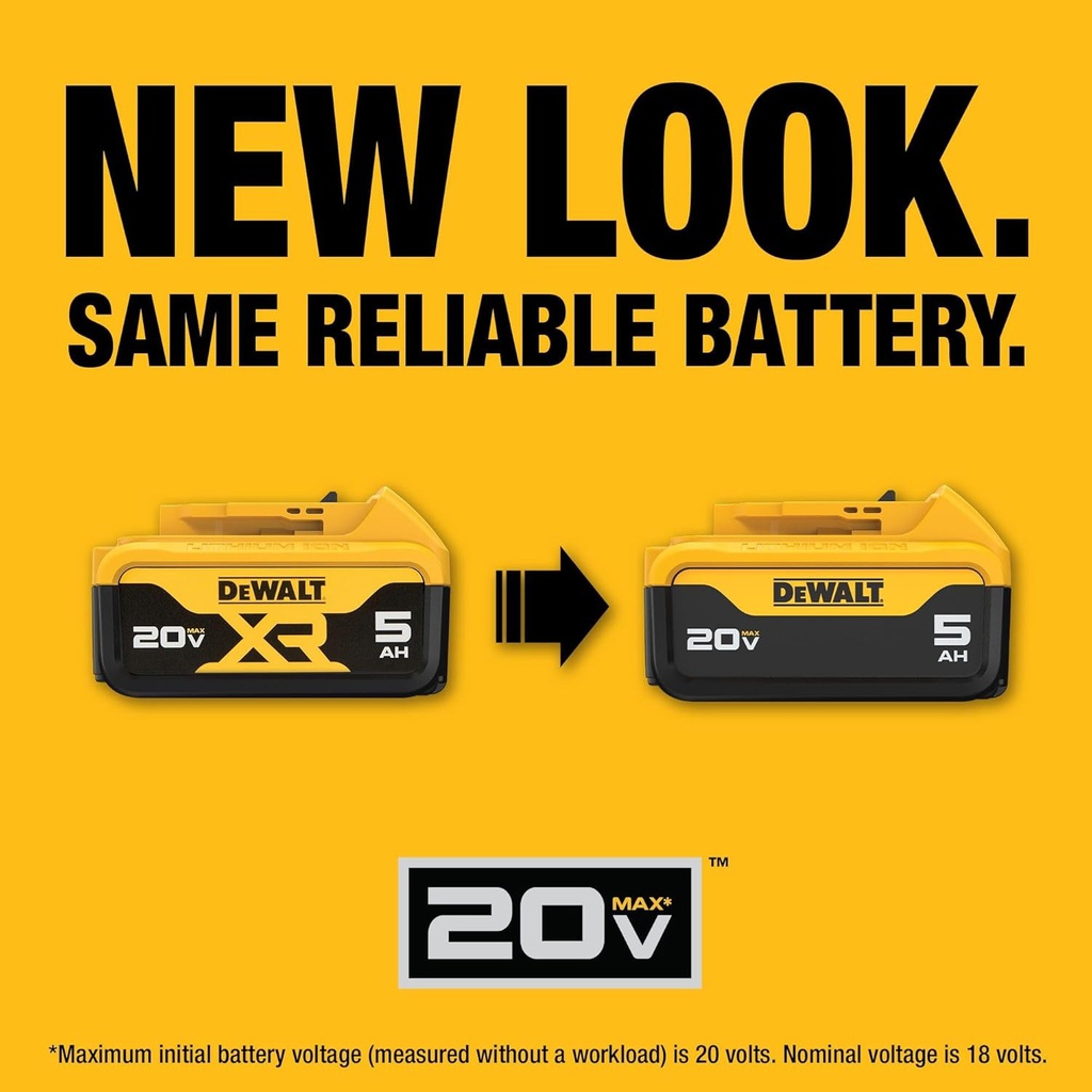 Bateria DEWALT 20 V / 5.0 Ah / DCB205 DEWALT / DEWALT-4-D-3-D