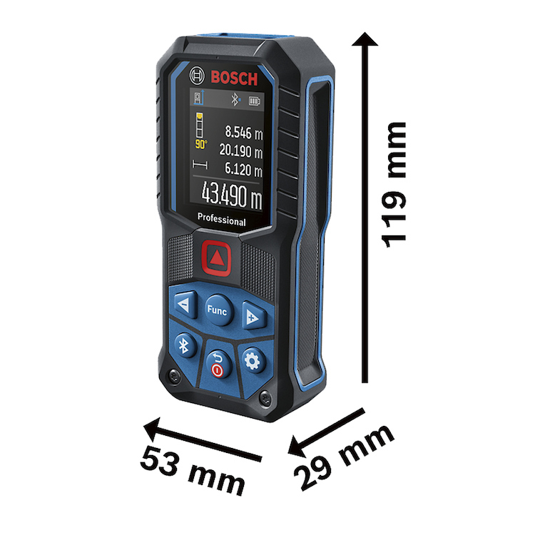 Medidor láser de distancia 50 metros Vector 50