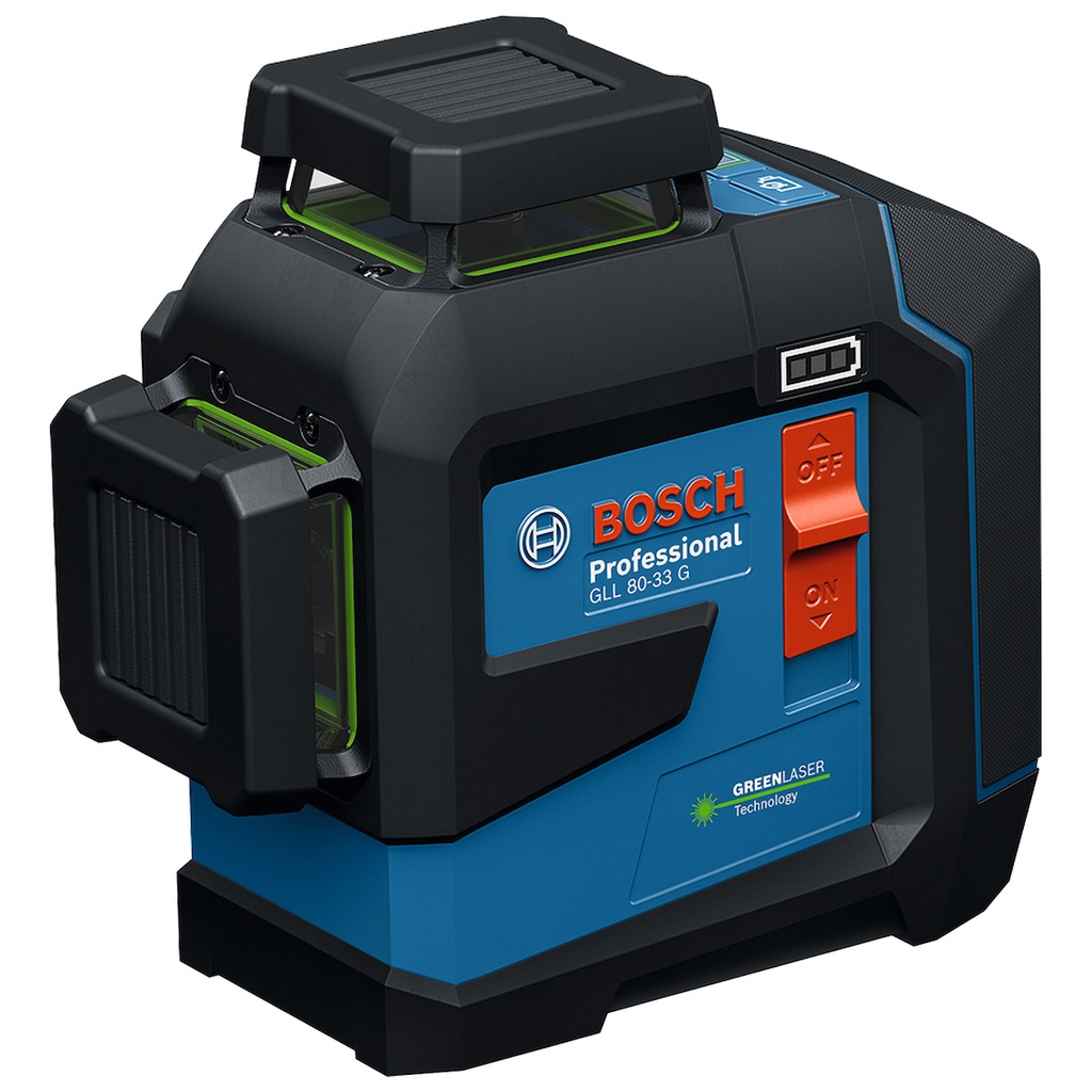 Nivel Laser  GLL 80-33 G LI + LR7 Linea VERDE / BOSCH-