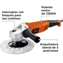 Pulidora Black Decker 7&quot; V.V. 1300 Watt 1000-3000RP- 4-A-2-B