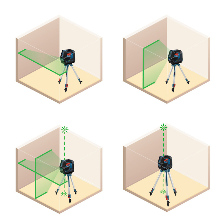 Nivel Laser GLL 2-15 G BOSCH / BOSCH-5-E-2