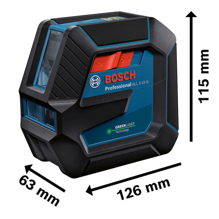 Nivel Laser GLL 2-15 G BOSCH / BOSCH-5-E-2