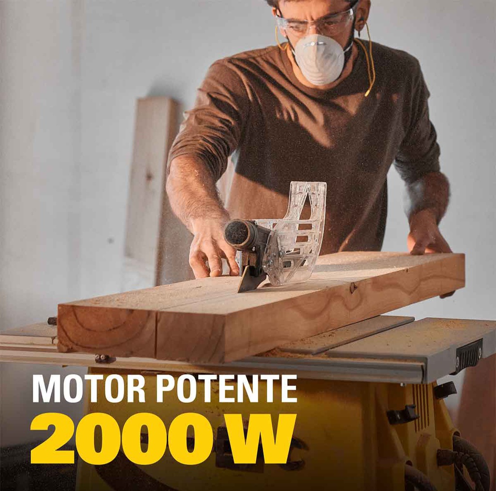 Sierra de Banco STANLEY SST2001-B3 2,000W / DEWALT-