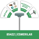 Piedra de Desvaste de Carburo de Silicio DR85422 / BOSCH-TABLA 2