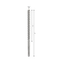 Broca SDS Plus 7/16" X 8" BOSCH / 4 LADOS / 5X / BOSCH-