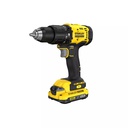 Taladro inalambrico 20 V STANLEY Lithium / FATMAX / Percucion SCD712D2K-B3 / DEWALT-