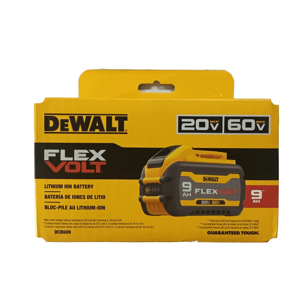 Bateria DEWALT 60V / 20V / 9 Ah / DCB609 / DEWALT-2/3-i