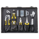 Juego / Dados 142 Piezas / Raiz 1/4" y 1/2" / Milimetricas Maleta Plastica + Gratis Cinturon STST1-80119 VENTANA 3