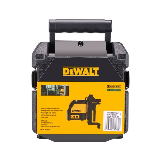 Nivel Laser, 30 Metros, 2 Lineas Verdes Horizontal Y Vertical, Con Maleta  Plasticay Soporte Magnetico. Marca Dewalt : Precio Guatemala