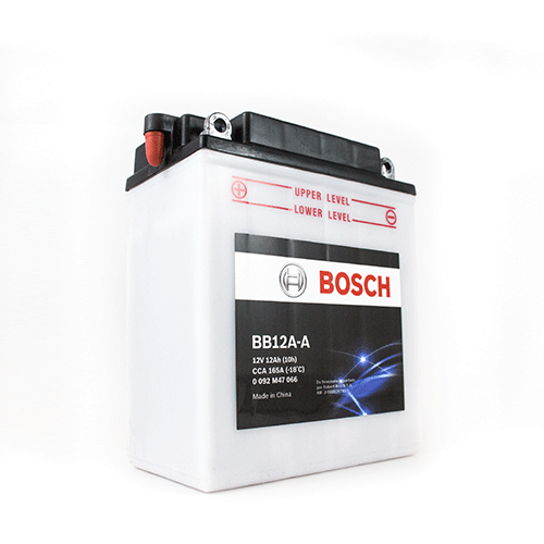 Bateria Moto YB12A-A / BB12A-A / 12 Ah / BOSCH