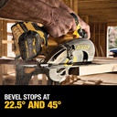 Sierra Circular DEWALT 7 1/4&quot; 60V 9 Ah FLEXVOLT / 2 Bateria