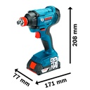 Taladro inalambrico 18 BOSCH Voltios GDX 180-LI / BOSCH-7-E-2-C