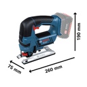 Sierra Caladora GST 18 V-LI / BARETOOL / BOSCH-