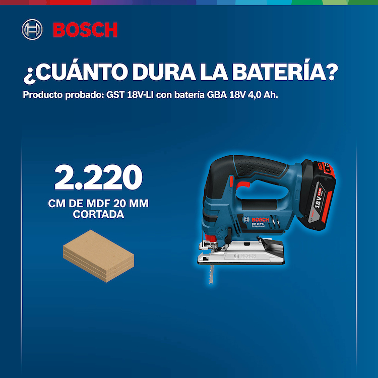 SIERRA CALAR BOSCH GST 18 V-LI S (SIN BATERIAS)