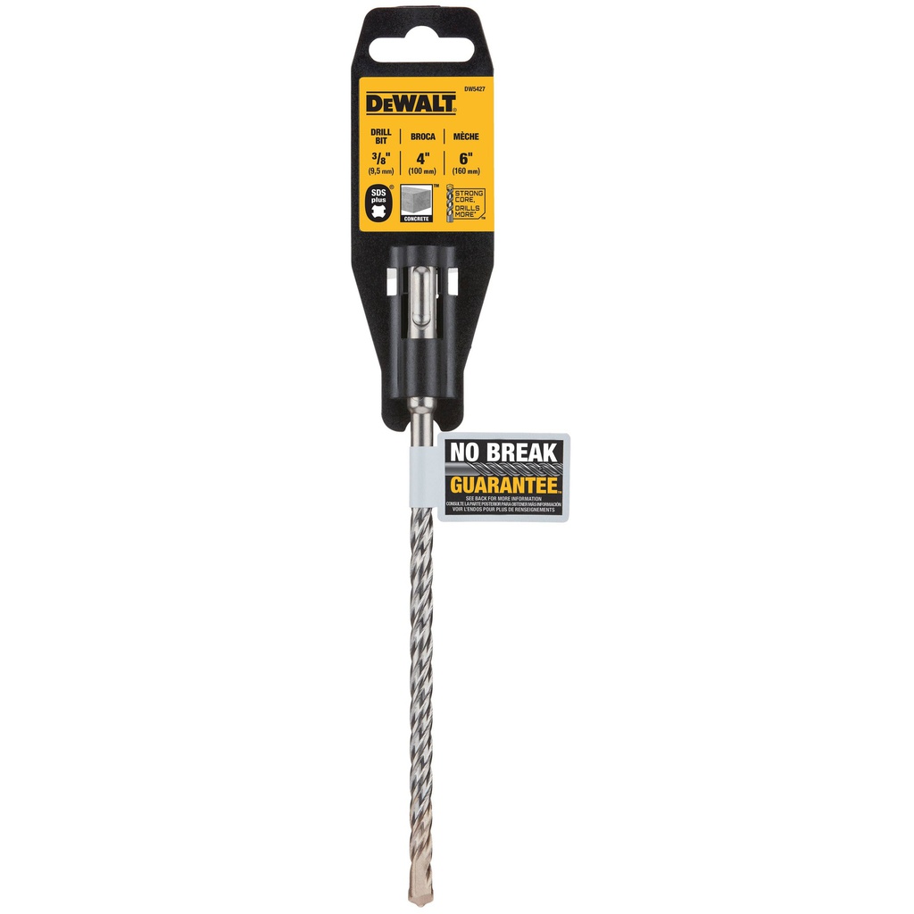 Broca SDS Plus 3/8&quot; X 6&quot; DEWALT / DEWALT-TABLA 4