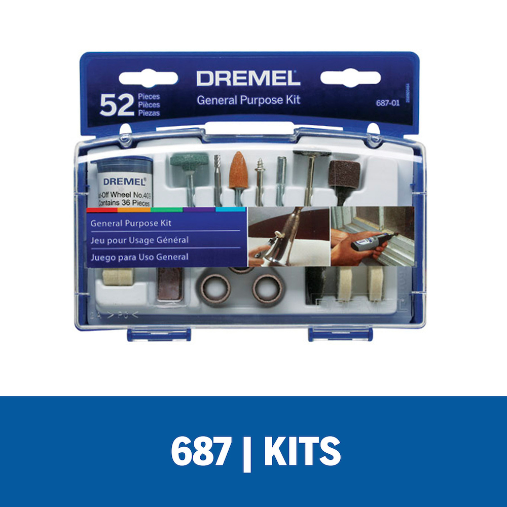 Kit Accesorios 52 Piezas Dremel DR687-01 / BOSCH-