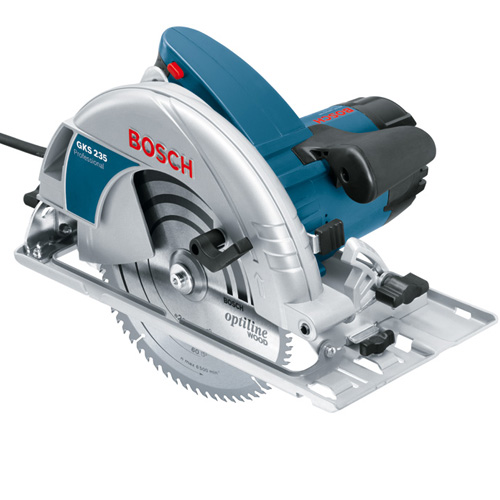 Sierra Circular BOSCH 9 1/4" GKS 235      1700 Watt / Eje 25 mm o 1" / BOSCH-8-A-1