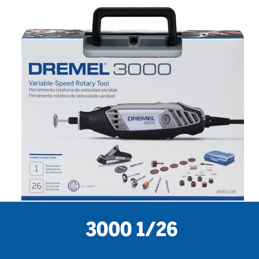 Moto Tool Dremel 3000 26 Accesorios / BOSCH-18-C-3